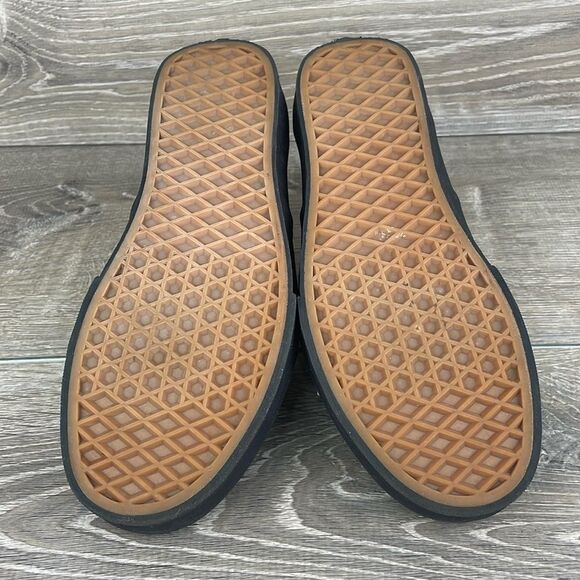 Vans Authentic Lightning Blue Black Canvas Women’s Sz 7 Low Top Lace Up Sneakers - Picture 7 of 10